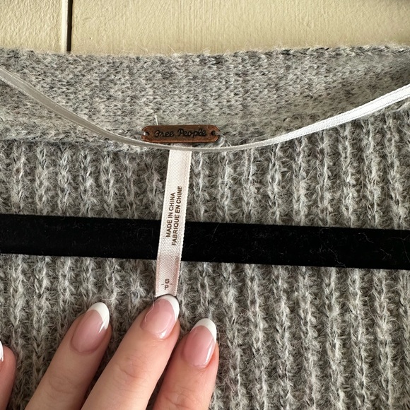 Free people oversized wool cardigan with pockets - Picture 3 of 3